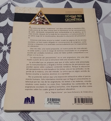 Libro Geo-home-trio Y Geometria (Usado)