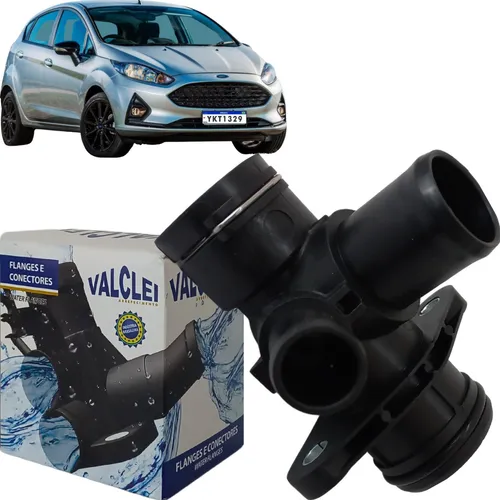 Flange Conexão Água Valclei Vc334 New Fiesta Ka 1.0 12v 3cc