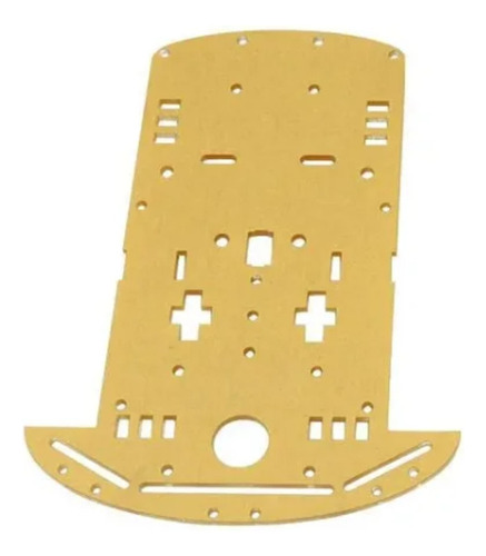 2pzs Chasis De Acrilico Para Carro Robot 2wd Arduino