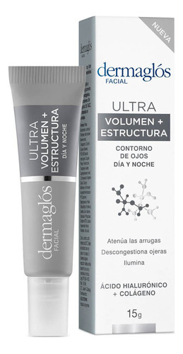 Ultra Volumen + Estructura Dermaglós® 15g Facial | Contorno Momento de aplicación Día/Noche Tipo de piel Todo tipo de piel