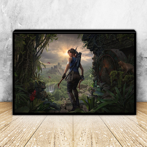 Cuadro Decorativo Gamer Lara Croft Tomb Raider C2506