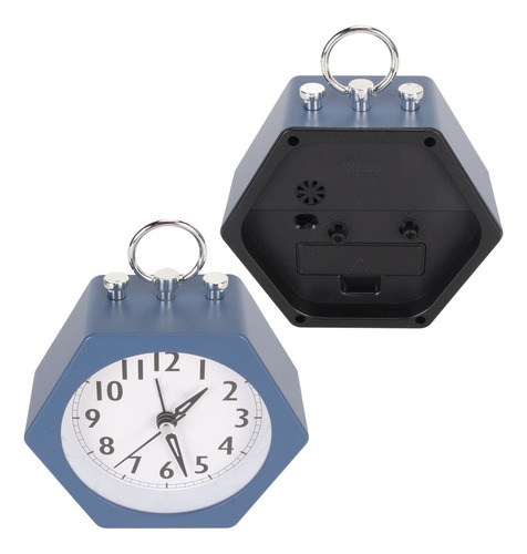 Reloj Despertador De Escritorio Multifunción Silencioso Con
