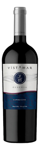 Vino Tinto Vistamar Reserva Carmenere 750 Ml
