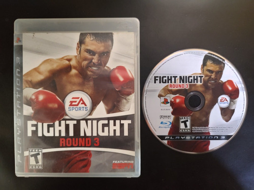 Fight Night Round 3 Ps3 Playstation 3 Físico Original Buen 