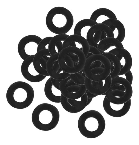 2 X 100 Juntas De Tambor Para Rack, Arandelas De Negro