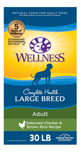 Alimento Seco Natural Para Perro, Wellness Complete Health ,