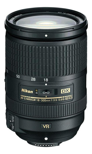 Lente Zoom Nikon Af-s Dx 18-300mm F/3.5-5.6g Ed Vr Ii