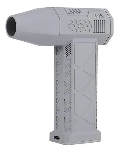 Ventilador Mini Turbo Jet De 130000 Rpm, Ventilador T Cinza