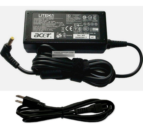 Cargador Acer 19v 1.58a D150 D255  Original 