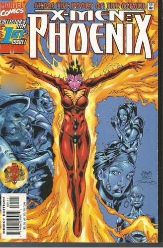 X-men Phoenix 01 Em Ingles - Marvel - Bonellihq Cx242 N20