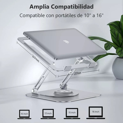 Base Soporte Para Laptop Tableta Portátil Ajustable