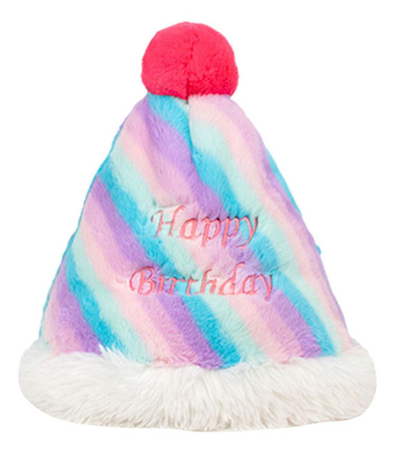 Sombrero De Pastel De Cumpleaños De Felpa, 25 Centímetros