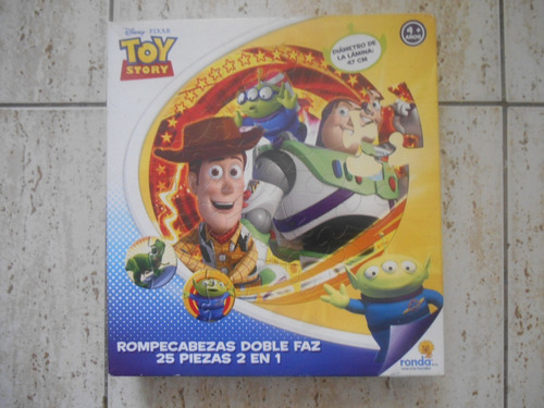 Rompecabeza Toy Story 2 En 1 -25 Pzas Disney Ronda