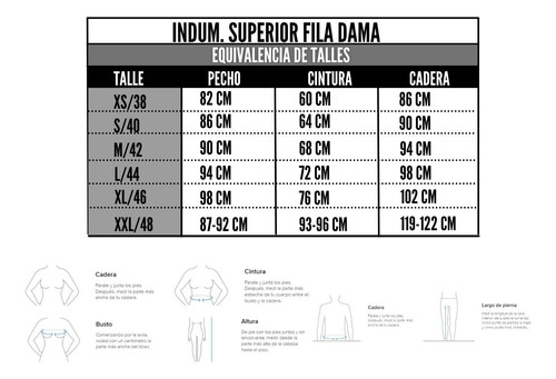 Calza Fila Mujer F-12r00154-3539/grlil