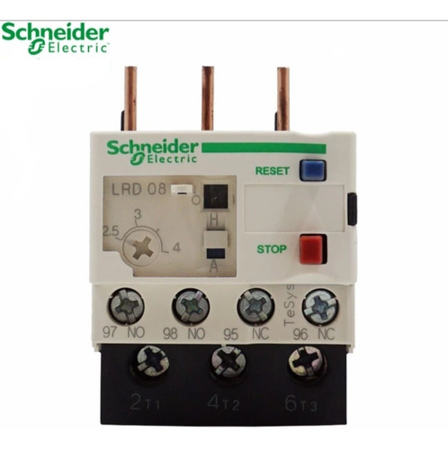 Rele Térmico - Schneider Electric - Lrd08 (2.5 - 4 Amperios)