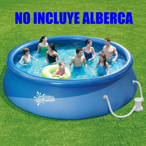Bomba Con Filtro Para Piscina Elevada 1075 G.p. H Con Gfci