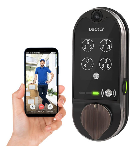 ~? Lockly Vision, Video Doorbell Camera Smart Lock, 2-way Au
