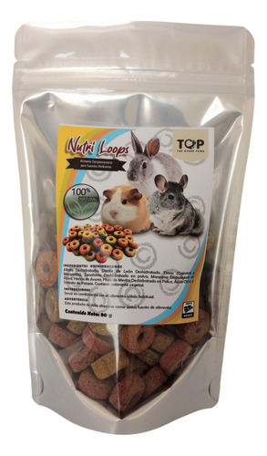 Snacks Para Conejos Aros Nutritivos Naturales Nutri Loops