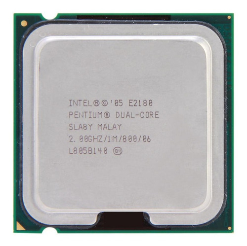 Procesador Intel Dual Core E2180 Lga 775 2,0ghz/1mb/800mhz