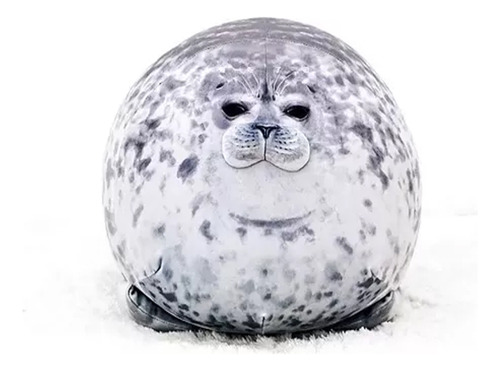 Foca Gordita Manchada De 30 Cm, Muñeco De Peluche Color Sea Dog
