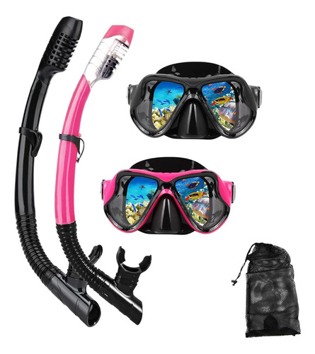 Equipo De Snorkel Para Adultos Conjunto De Máscara De Snorke