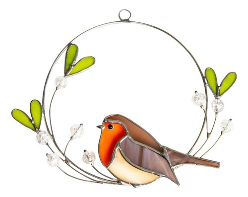 Nuevo Adorno De Pájaro Colorido, Ventana, Decoración