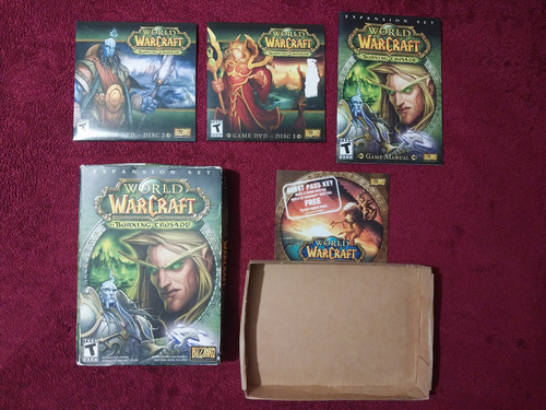Juego De Colección Warcraft Burning Crusade Dvd (Usado)