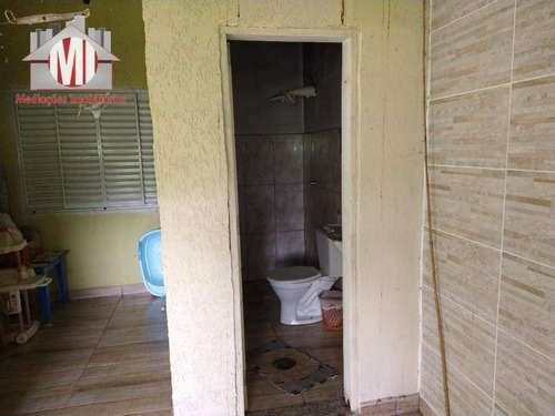Linda Chácara Com 1 Dormitório, Córrego, Pomar, Campinho, Trio Mineiro, À Venda, 10000 M² Por R$ 350.000 - Tuiuti - Tuiuti/sp - Ch0834