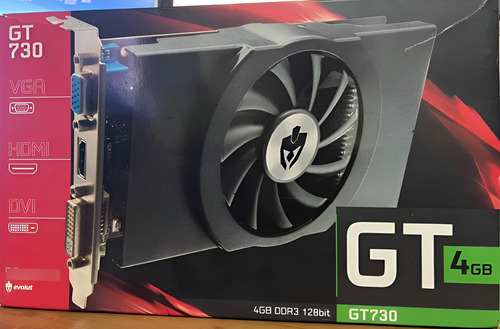 Placa De Vídeo Nvidia Geforce 730 4gb Ddr3 Black Edition (Recondicionado)