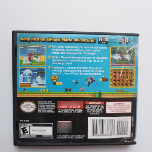New Super Mario Bros Nintendo Ds (Usado)