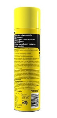 Abrillantador De Llantas Meguiars Insane Shine Foam G210419 Color Negro