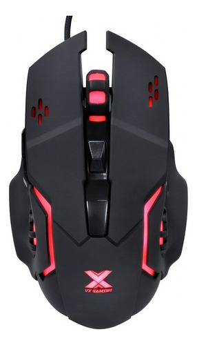 Mouse Gamer Vx Gaming Galatica 2400 Dpi Led Vinik Cor Preto