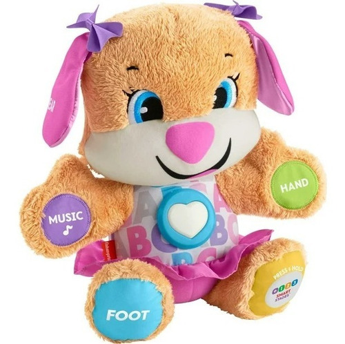 Cachorra De Peluche De Fisher-price, Con Luces Y +75 Sonidos