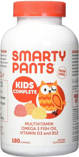 Smarty Pantalones Niños Completo Multivitamínico