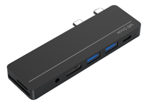 -c Adapter Hub Dock Para Surface Pro X/pro8 Usb Docking Stat