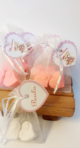 Souvenir 2 Jabones Corazón X 30