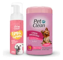 Comprar Kit Higiene Limpa Carinha + Lenço Umedecido Para Caes Gatos