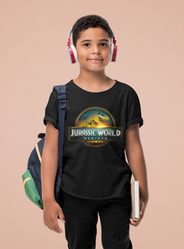 Playera W P, Jurassic-world - Dinosaurios 2025 Rebirth