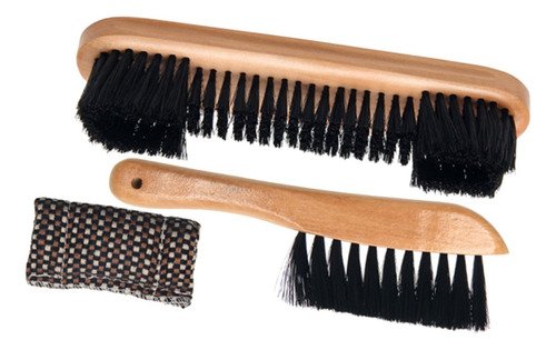 T Juego De Cepillos Para Mesa De Billar Mango De Madera