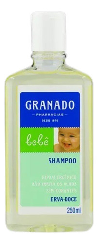 Shampoo Granado Bebe 250ml Erva Doce