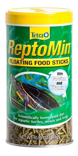 Tetra Reptomin 300 Gr Alimento Tortugas Axolotes