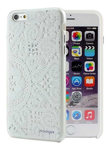 . Funda Prodigee Show Lace Para iPhone 6 Plus Blanca