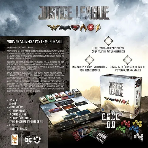 Juego De Mesa Topi Games Liga De La Justicia Jla-