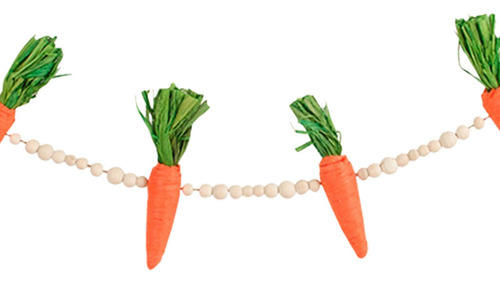 Guirnalda De Zanahorias Artificiales, Pancarta De Zanahorias