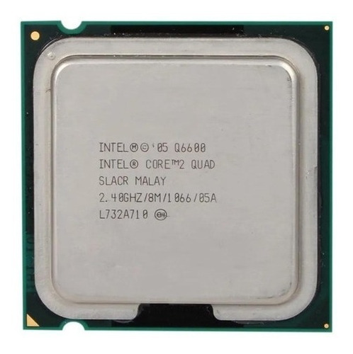 Core 2 Quad Q6600 2.4ghz 8mb/1066mhz/socket 775. Garantía (Usado)