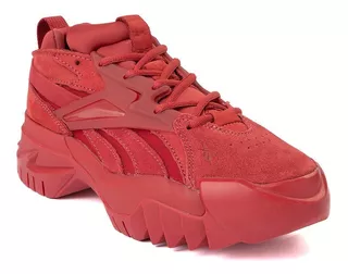 Tenis Reebok Mod. 481145 X Cardi B Club C V2 Rojo Mujer / J