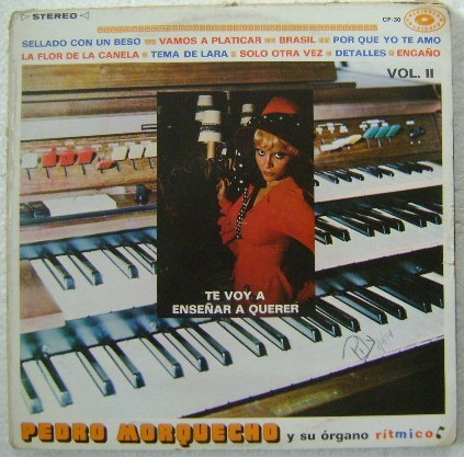 Pedro Morquecho / Y Su Organo Ritmico 1 Disco Lp Vinilo