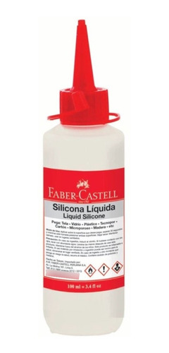 Silicona Liquida 100ml Faber Castell *48 Unidades