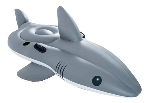 Inflable Tiburon Gigante Bestway 2,54m Pileta Posa Vaso