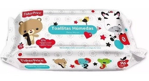 Toallitas Humedas Fisher-price S Tapa 96u X4 Packs Mfp3301